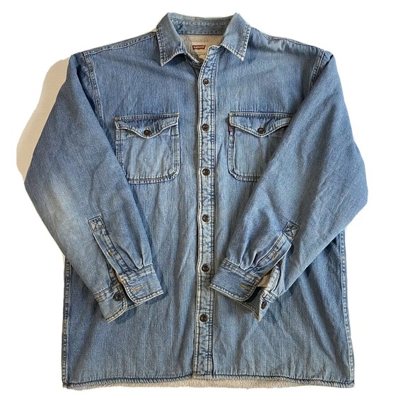 Levi’s Sherpa Fleece Lined Denim Jean Jacket Men’s